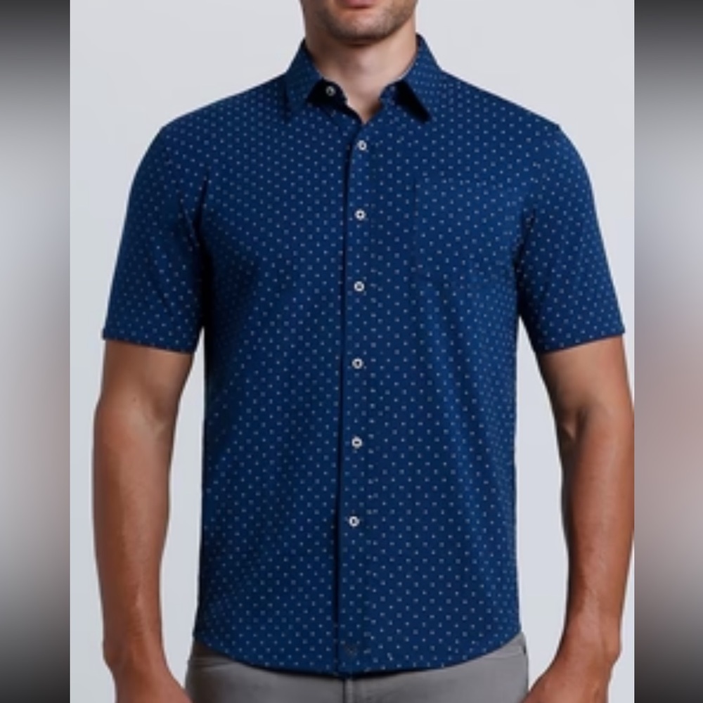 Buttercloth dress shirt in Vienna affair icy cotton